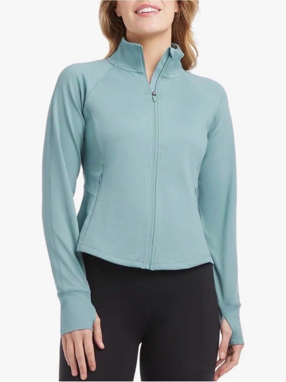 Jockey Light Blue Full‑Zip Women's Jacket